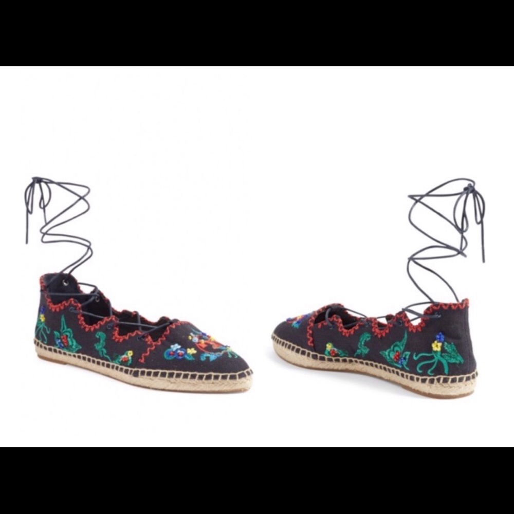 NWT and box Tory Burch Espadrille